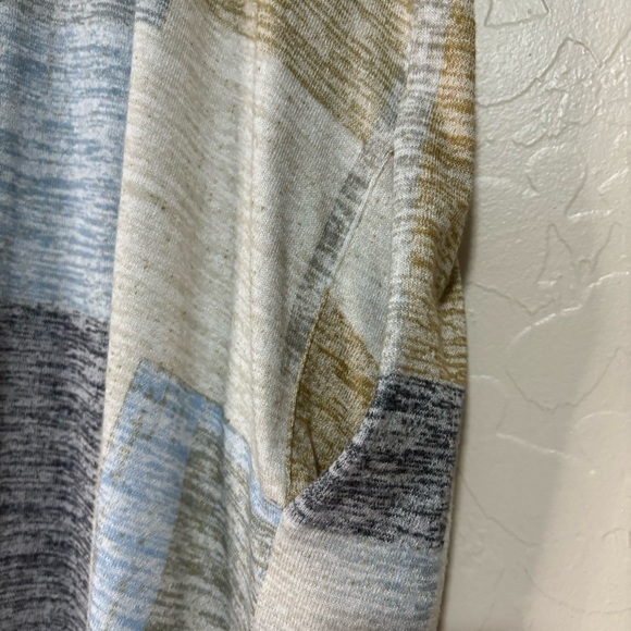 Wilfred Free Aritzia Lorelei Patchwork Soft Jersey Knit Relaxed Fit Dress XS - Picture 8 of 11